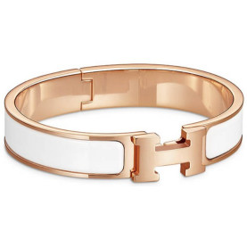 12위 (유명유튜버가 반한제품 정품비교영상) HERMES 에르메스 클릭아슈 팔찌 (골드/실버/로즈골드) 5COLOR