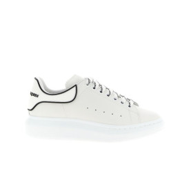 33위 (실사영상) ALEXANDER MCQUEEN 알렉산더맥퀸 오버솔 블랙 라인탭 남여공용 스니커즈