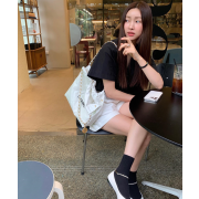 3위 CHANEL 샤넬 샤이니 카프스킨 골드메탈 22백 스몰 AS3260