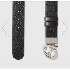 GUCCI 구찌 시그니쳐 리버서블(양면) 벨트