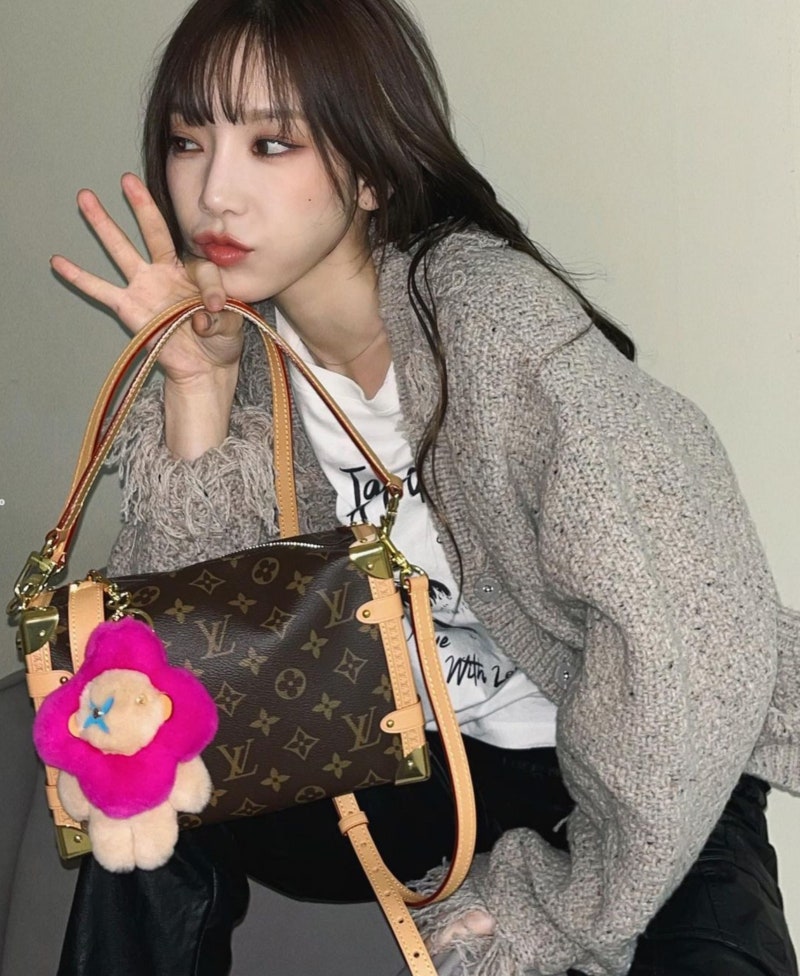 [소녀시대 태연] LOUIS VUITTON 루이비통 사이드 트렁크 숄더백