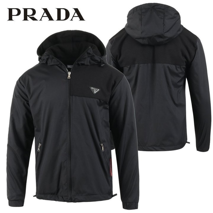 PRADA 프라다 배색 바람막이