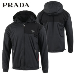 PRADA 프라다 배색 바람막이