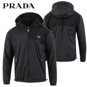 PRADA 프라다 배색 바람막이