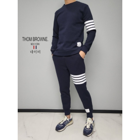 THOM BROWNE 톰브라운 사선 완장 클래식 기모 세트 3COLOR