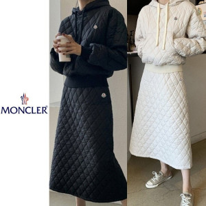  MONCLER 몽클레어 누빔 치마세트