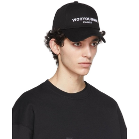 WOOYOUNGMI 우영미 시그니처 로고 자수 볼캡 4COLOR