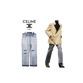 CELINE 셀린느 찢청 데님