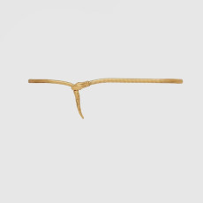 SAINT LAURENT 세인트로랑 스네이크 헤드 스네이크 테일 메탈 체인 벨트 701155 (20mm)