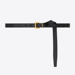 SAINT LAURENT 세인트로랑 베지터블 태닝 가죽 CASSANDRE 슬림 벨트 782076 (20mm) 2COLOR
