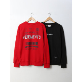 VETEMENTS 베트멍 3M 맨투맨