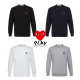 COMME DES GARCONS 꼼데가르송 베이직 데일리 맨투맨