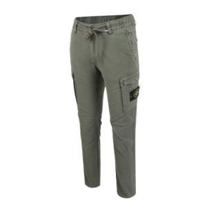 STONE ISLAND 스톤아일랜드 슬림 스판 밴딩 카고 바지 2COLOR