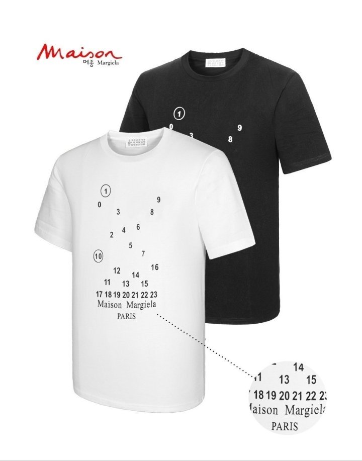 MAISON MARGIELA 메종마르지엘라 반팔 라운드