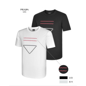 PRADA 프라다 반팔 라운드