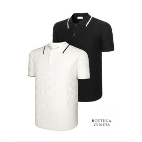 BOTTEGA VENETA 보테가베네타 반팔 니트카라