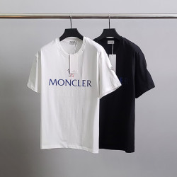 MONCLER 몽클레어 베이직 레터링 코튼 반팔티