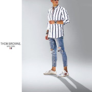 THOM BROWNE 톰브라운 빅 스트라이프 셔츠 2COLOR
