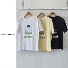 ISABEL MARANT 이자벨마랑 모티브 나염 티셔츠