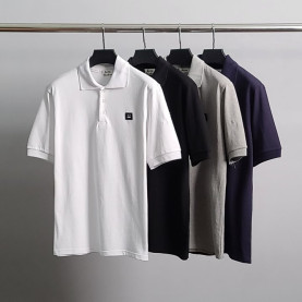 ACNE STUDIOS 아크네스튜디오 블랙와펜 PK 반팔 카라티