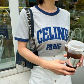 CELINE 셀린느 70'S 코튼 반팔 티셔츠 2COLOR