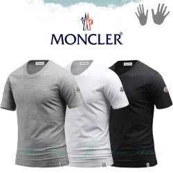 MONCLER 몽클레어 패치 라운드 반팔
