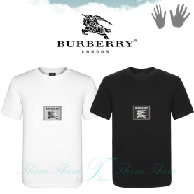 BURBERRY 버버리 기사패치 라운드 반팔티