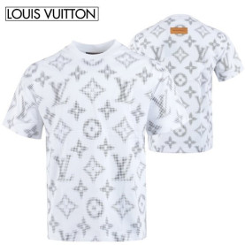 LOUIS VUITTON 루이비통 홀로그램 로고 반팔티 2COLOR