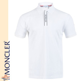 MONCLER 몽클레어 버튼 로고 카라티 2COLOR