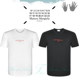 MAISON MARGIELA 메종마르지엘라 레드로고 라운드