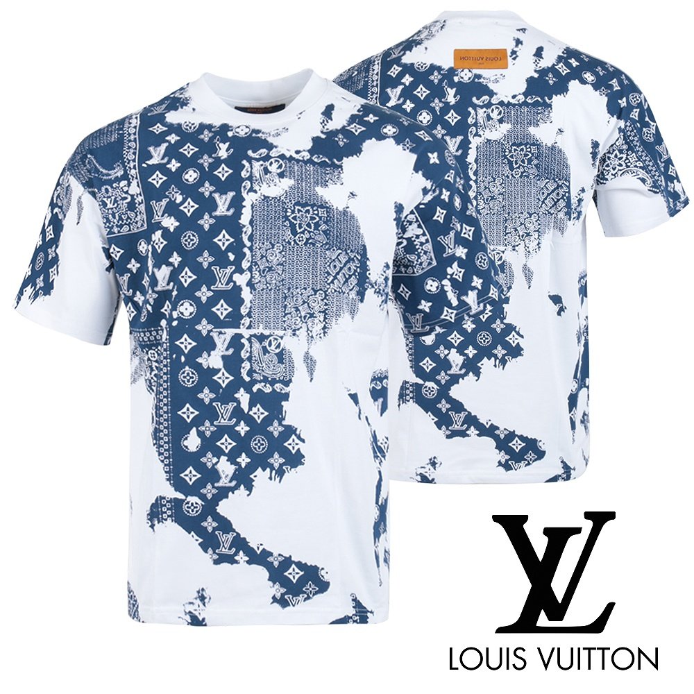 LOUIS VUITTON 루이비통 그래픽 로고 반팔티