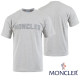 MONCLER 몽클레어 가죽 레터링 로고 반팔티