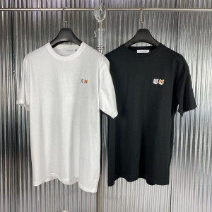 MAISON KITSUNE 메종키츠네 더블미니 반팔
