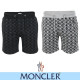MONCLER 몽클레어 더블로고 전판 나염 반바지