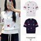 ●5월 판매 9위● THOM BROWNE 톰브라운 씨라이프 자수 니트