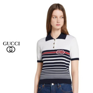 GUCCI 구찌 단가라 링카라 반팔니트 2COLOR
