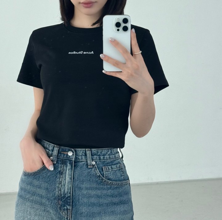 ACNE STUDIOS 아크네스튜디오 스탠다드 로고 티셔츠 3COLOR