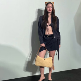 PRADA 프라다 에이미 라지 숄더백 1BC247
