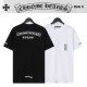 CHROME HEARTS 크롬하츠 포켓 레터링 스크롤 로고 티셔츠