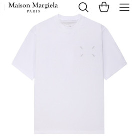 MAISON MARGIELA 메종마르지엘라 자수 넘버 티셔츠 2COLOR