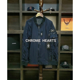 CHROME HEARTS 크롬하츠 크로스 카라 메탈스터드 윈드 바람막이