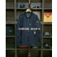 CHROME HEARTS 크롬하츠 크로스 카라 메탈스터드 윈드 바람막이