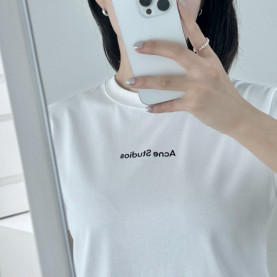 ACNE STUDIOS 아크네스튜디오 여성 스탠다드 로고 반팔 3COLOR