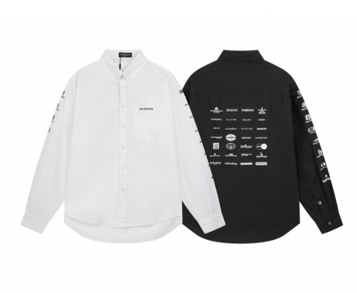 BALENCIAGA 발렌시아가 아카이브 로고 셔츠