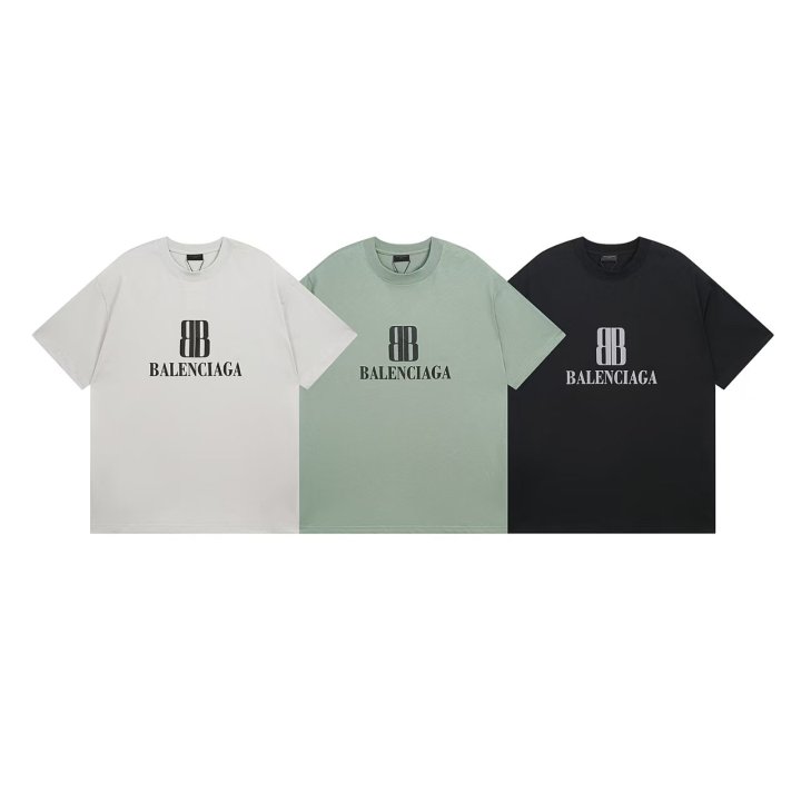 BALENCIAGA 발렌시아가 BB 로고 반팔