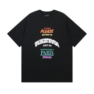 BALENCIAGA 발렌시아가 플리즈 로고 반팔