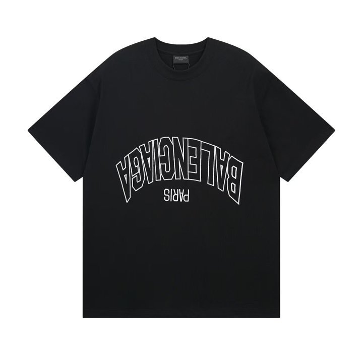 BALENCIAGA 발렌시아가 리버스 로고 반팔