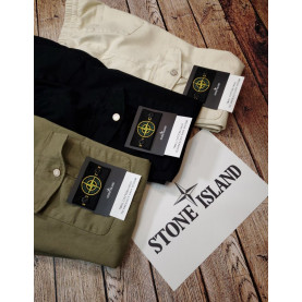 STONE ISLAND 스톤아일랜드 크링클 랩스 밴딩 카고 조거팬츠
