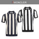 MONCLER 몽클레어 로고 스트라이프 반집업 쿨링 메쉬탑