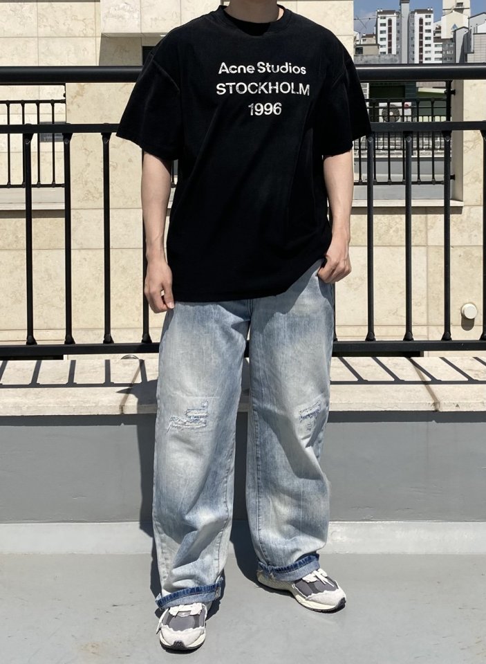 ACNE STUDIOS 아크네스튜디오 스톡홈 1996 티셔츠